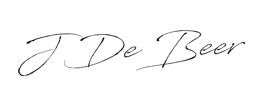 You should practise on your own different ways (Antro_Vectra) to write your name (J De Beer) in signature. don't let someone else do it for you. J De Beer signature style 6 images and pictures png