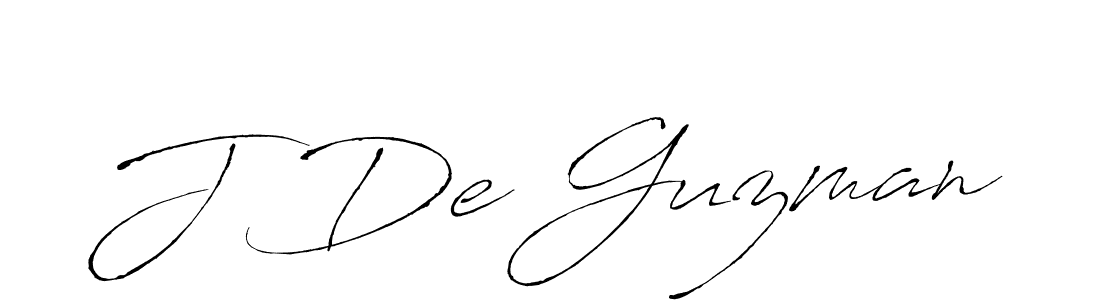 You should practise on your own different ways (Antro_Vectra) to write your name (J De Guzman) in signature. don't let someone else do it for you. J De Guzman signature style 6 images and pictures png