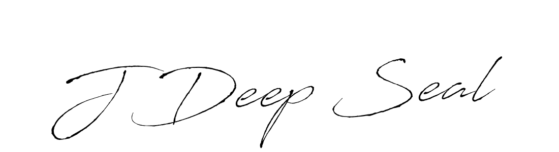 The best way (Antro_Vectra) to make a short signature is to pick only two or three words in your name. The name J Deep Seal include a total of six letters. For converting this name. J Deep Seal signature style 6 images and pictures png