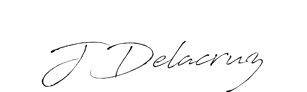 You should practise on your own different ways (Antro_Vectra) to write your name (J Delacruz) in signature. don't let someone else do it for you. J Delacruz signature style 6 images and pictures png