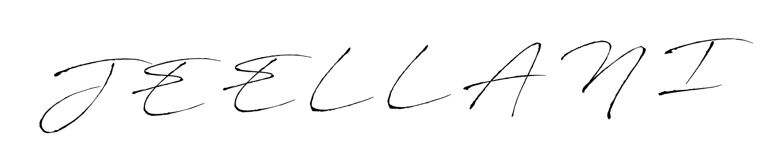 if you are searching for the best signature style for your name J E E L L A N I. so please give up your signature search. here we have designed multiple signature styles  using Antro_Vectra. J E E L L A N I signature style 6 images and pictures png