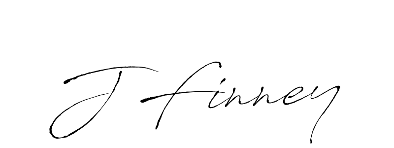 Design your own signature with our free online signature maker. With this signature software, you can create a handwritten (Antro_Vectra) signature for name J Finney. J Finney signature style 6 images and pictures png