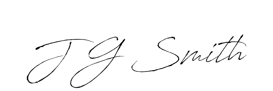 How to make J G Smith name signature. Use Antro_Vectra style for creating short signs online. This is the latest handwritten sign. J G Smith signature style 6 images and pictures png