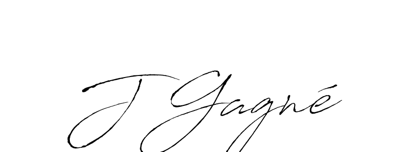 How to make J Gagné signature? Antro_Vectra is a professional autograph style. Create handwritten signature for J Gagné name. J Gagné signature style 6 images and pictures png