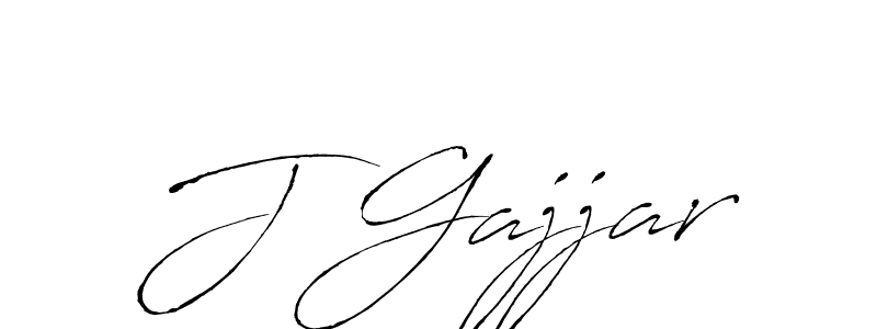 Also we have J Gajjar name is the best signature style. Create professional handwritten signature collection using Antro_Vectra autograph style. J Gajjar signature style 6 images and pictures png