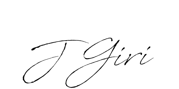 Antro_Vectra is a professional signature style that is perfect for those who want to add a touch of class to their signature. It is also a great choice for those who want to make their signature more unique. Get J Giri name to fancy signature for free. J Giri signature style 6 images and pictures png