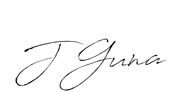 Use a signature maker to create a handwritten signature online. With this signature software, you can design (Antro_Vectra) your own signature for name J Guna. J Guna signature style 6 images and pictures png