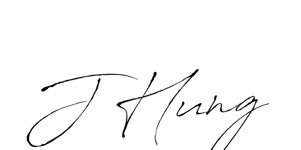 Design your own signature with our free online signature maker. With this signature software, you can create a handwritten (Antro_Vectra) signature for name J Hung. J Hung signature style 6 images and pictures png