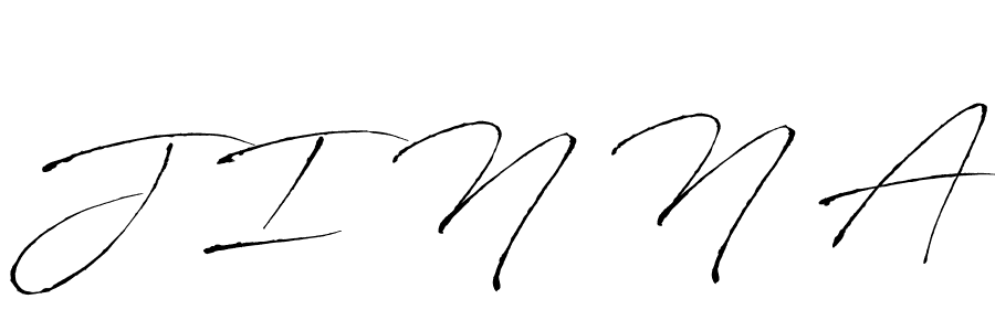 Here are the top 10 professional signature styles for the name J I N N A. These are the best autograph styles you can use for your name. J I N N A signature style 6 images and pictures png