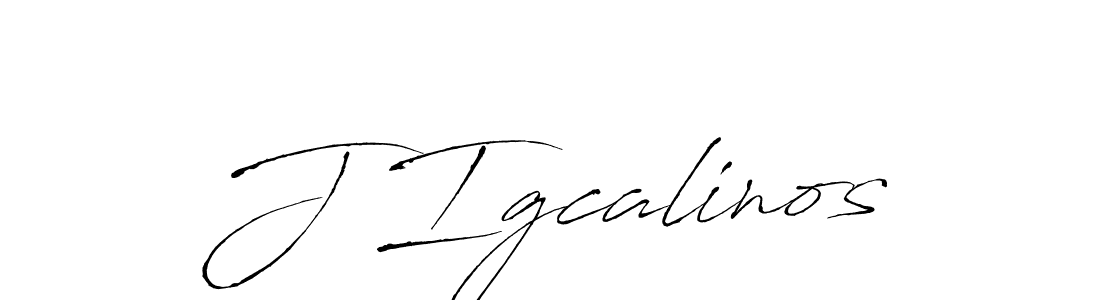 The best way (Antro_Vectra) to make a short signature is to pick only two or three words in your name. The name J Igcalinos include a total of six letters. For converting this name. J Igcalinos signature style 6 images and pictures png