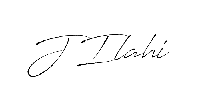 How to Draw J Ilahi signature style? Antro_Vectra is a latest design signature styles for name J Ilahi. J Ilahi signature style 6 images and pictures png