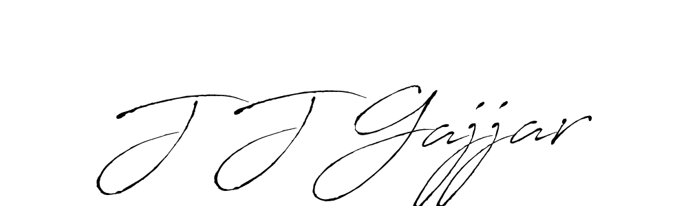 Use a signature maker to create a handwritten signature online. With this signature software, you can design (Antro_Vectra) your own signature for name J J Gajjar. J J Gajjar signature style 6 images and pictures png