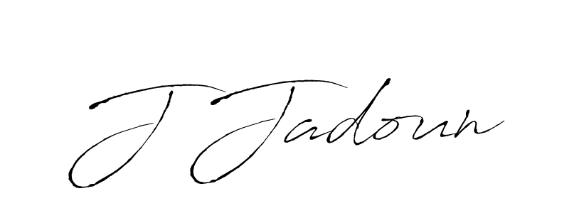 J Jadoun stylish signature style. Best Handwritten Sign (Antro_Vectra) for my name. Handwritten Signature Collection Ideas for my name J Jadoun. J Jadoun signature style 6 images and pictures png