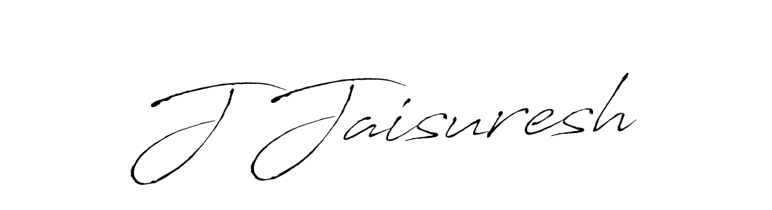 This is the best signature style for the J Jaisuresh name. Also you like these signature font (Antro_Vectra). Mix name signature. J Jaisuresh signature style 6 images and pictures png