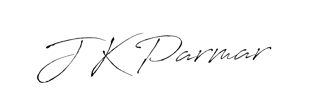 Antro_Vectra is a professional signature style that is perfect for those who want to add a touch of class to their signature. It is also a great choice for those who want to make their signature more unique. Get J K Parmar name to fancy signature for free. J K Parmar signature style 6 images and pictures png