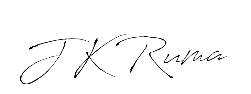 You should practise on your own different ways (Antro_Vectra) to write your name (J K Ruma) in signature. don't let someone else do it for you. J K Ruma signature style 6 images and pictures png