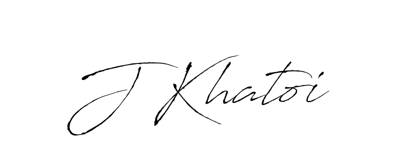 Make a beautiful signature design for name J Khatoi. Use this online signature maker to create a handwritten signature for free. J Khatoi signature style 6 images and pictures png