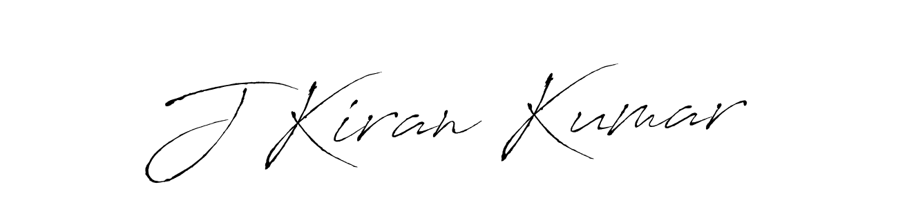 Also we have J Kiran Kumar name is the best signature style. Create professional handwritten signature collection using Antro_Vectra autograph style. J Kiran Kumar signature style 6 images and pictures png