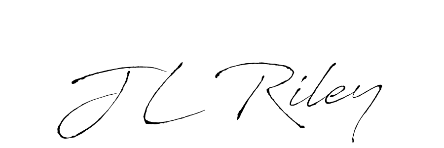 How to make J L Riley name signature. Use Antro_Vectra style for creating short signs online. This is the latest handwritten sign. J L Riley signature style 6 images and pictures png