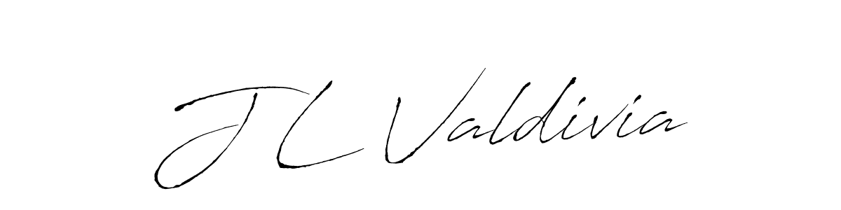 You should practise on your own different ways (Antro_Vectra) to write your name (J L Valdivia) in signature. don't let someone else do it for you. J L Valdivia signature style 6 images and pictures png