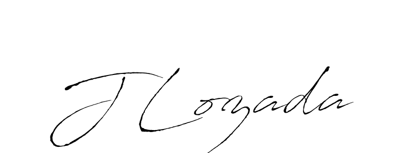 Similarly Antro_Vectra is the best handwritten signature design. Signature creator online .You can use it as an online autograph creator for name J Lozada. J Lozada signature style 6 images and pictures png