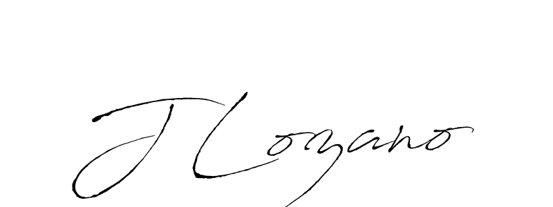 Antro_Vectra is a professional signature style that is perfect for those who want to add a touch of class to their signature. It is also a great choice for those who want to make their signature more unique. Get J Lozano name to fancy signature for free. J Lozano signature style 6 images and pictures png