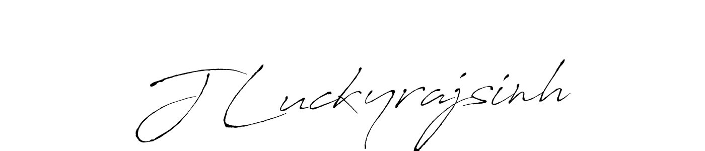 Use a signature maker to create a handwritten signature online. With this signature software, you can design (Antro_Vectra) your own signature for name J Luckyrajsinh. J Luckyrajsinh signature style 6 images and pictures png