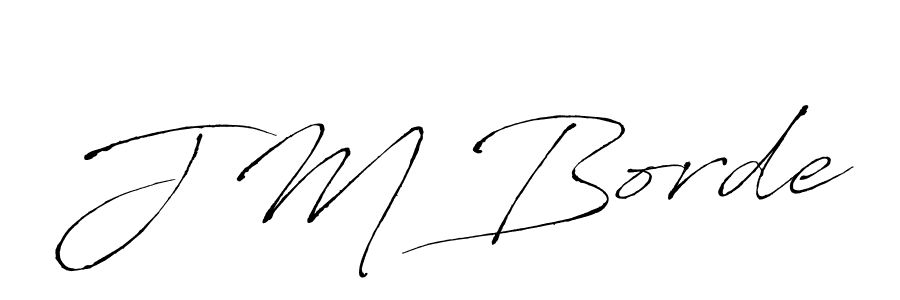 Antro_Vectra is a professional signature style that is perfect for those who want to add a touch of class to their signature. It is also a great choice for those who want to make their signature more unique. Get J M Borde name to fancy signature for free. J M Borde signature style 6 images and pictures png