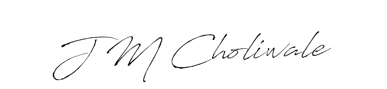 The best way (Antro_Vectra) to make a short signature is to pick only two or three words in your name. The name J M Choliwale include a total of six letters. For converting this name. J M Choliwale signature style 6 images and pictures png