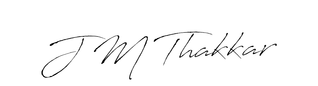How to make J M Thakkar signature? Antro_Vectra is a professional autograph style. Create handwritten signature for J M Thakkar name. J M Thakkar signature style 6 images and pictures png