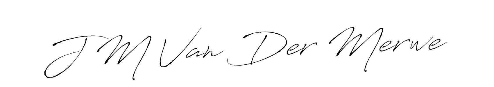 How to make J M Van Der Merwe signature? Antro_Vectra is a professional autograph style. Create handwritten signature for J M Van Der Merwe name. J M Van Der Merwe signature style 6 images and pictures png