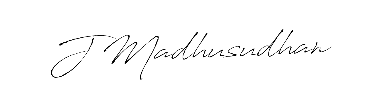 Antro_Vectra is a professional signature style that is perfect for those who want to add a touch of class to their signature. It is also a great choice for those who want to make their signature more unique. Get J Madhusudhan name to fancy signature for free. J Madhusudhan signature style 6 images and pictures png
