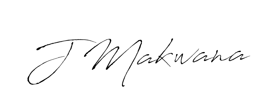 J Makwana stylish signature style. Best Handwritten Sign (Antro_Vectra) for my name. Handwritten Signature Collection Ideas for my name J Makwana. J Makwana signature style 6 images and pictures png