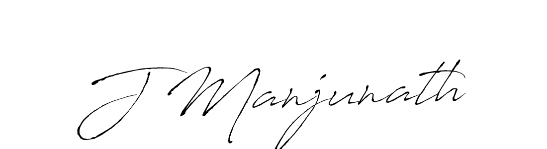 The best way (Antro_Vectra) to make a short signature is to pick only two or three words in your name. The name J Manjunath include a total of six letters. For converting this name. J Manjunath signature style 6 images and pictures png