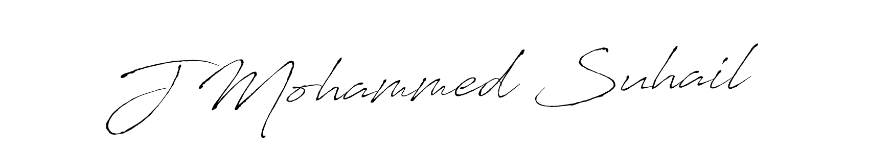 J Mohammed Suhail stylish signature style. Best Handwritten Sign (Antro_Vectra) for my name. Handwritten Signature Collection Ideas for my name J Mohammed Suhail. J Mohammed Suhail signature style 6 images and pictures png