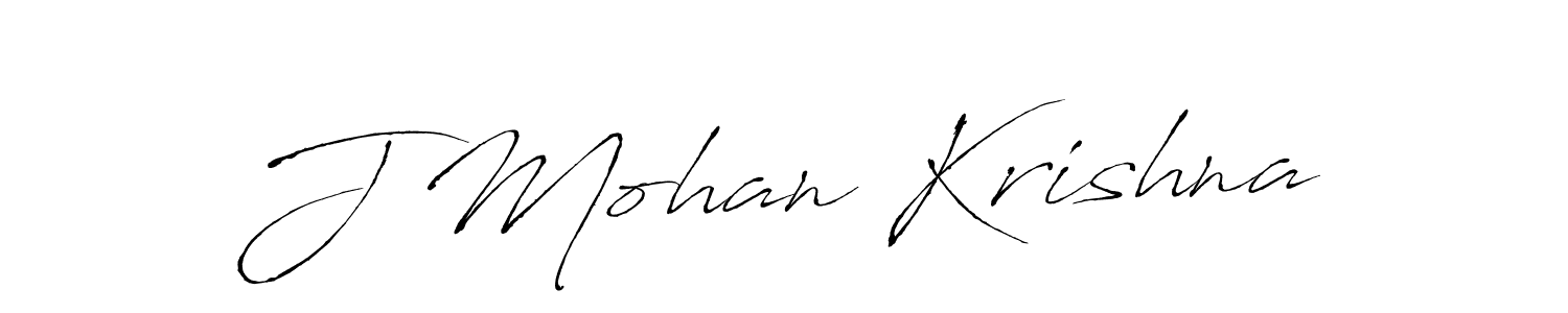 Also we have J Mohan Krishna name is the best signature style. Create professional handwritten signature collection using Antro_Vectra autograph style. J Mohan Krishna signature style 6 images and pictures png