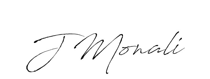J Monali stylish signature style. Best Handwritten Sign (Antro_Vectra) for my name. Handwritten Signature Collection Ideas for my name J Monali. J Monali signature style 6 images and pictures png