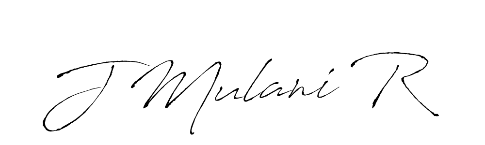 How to Draw J Mulani R signature style? Antro_Vectra is a latest design signature styles for name J Mulani R. J Mulani R signature style 6 images and pictures png