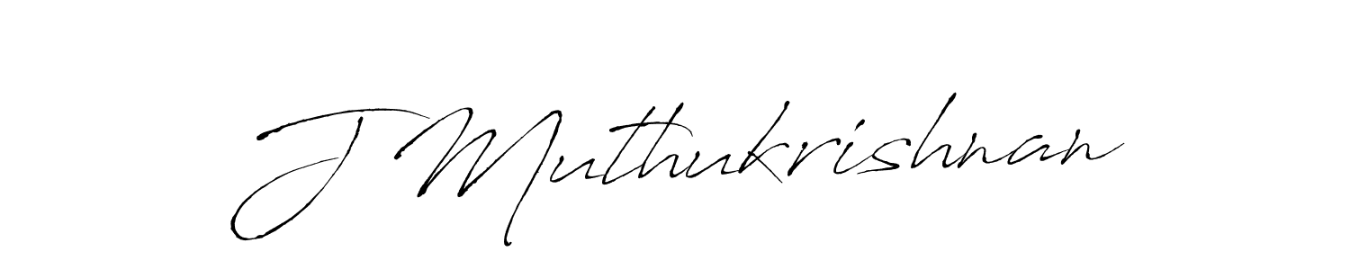 The best way (Antro_Vectra) to make a short signature is to pick only two or three words in your name. The name J Muthukrishnan include a total of six letters. For converting this name. J Muthukrishnan signature style 6 images and pictures png