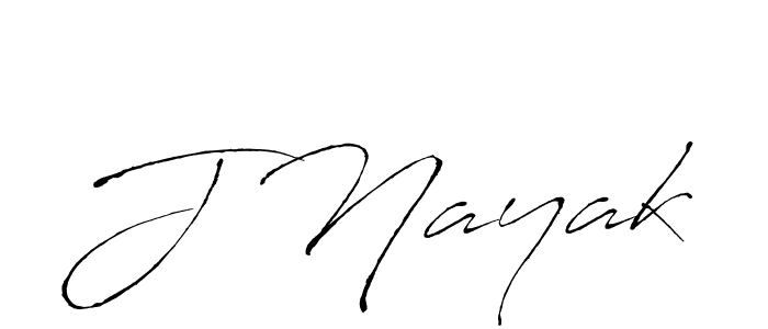 How to make J Nayak signature? Antro_Vectra is a professional autograph style. Create handwritten signature for J Nayak name. J Nayak signature style 6 images and pictures png