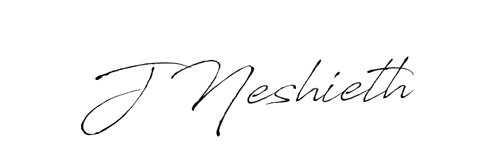 How to make J Neshieth signature? Antro_Vectra is a professional autograph style. Create handwritten signature for J Neshieth name. J Neshieth signature style 6 images and pictures png