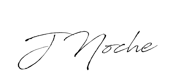 Also we have J Noche name is the best signature style. Create professional handwritten signature collection using Antro_Vectra autograph style. J Noche signature style 6 images and pictures png