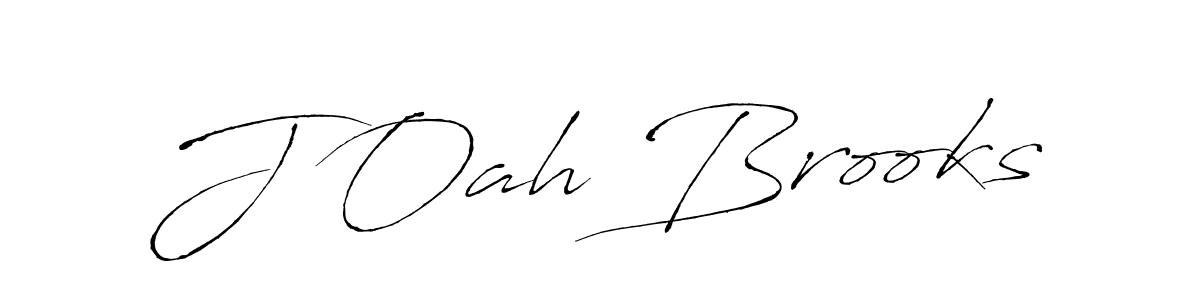 The best way (Antro_Vectra) to make a short signature is to pick only two or three words in your name. The name J Oah Brooks include a total of six letters. For converting this name. J Oah Brooks signature style 6 images and pictures png