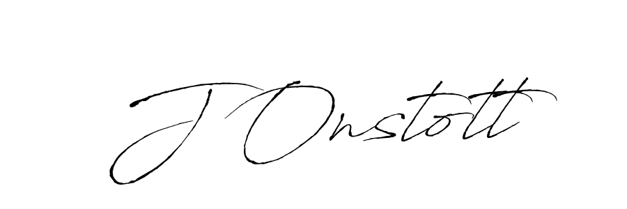 The best way (Antro_Vectra) to make a short signature is to pick only two or three words in your name. The name J Onstott include a total of six letters. For converting this name. J Onstott signature style 6 images and pictures png