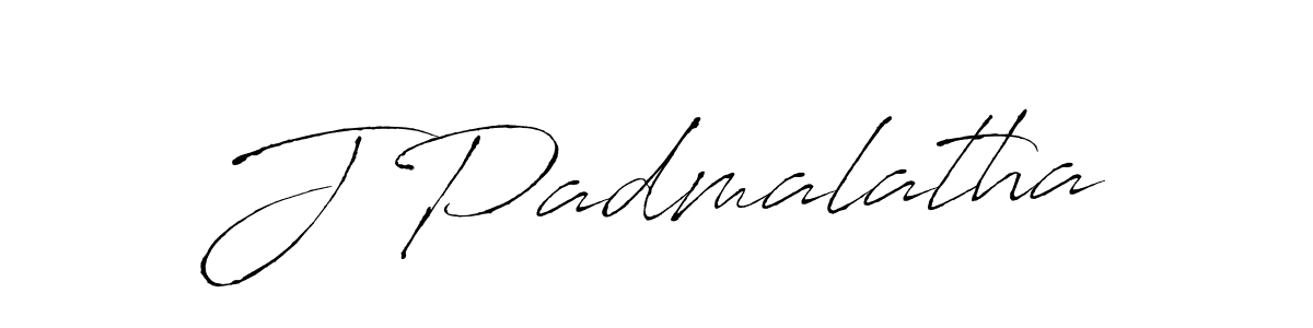 Antro_Vectra is a professional signature style that is perfect for those who want to add a touch of class to their signature. It is also a great choice for those who want to make their signature more unique. Get J Padmalatha name to fancy signature for free. J Padmalatha signature style 6 images and pictures png