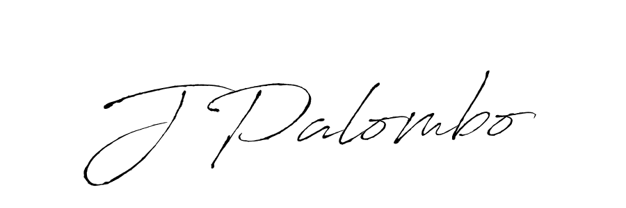 Design your own signature with our free online signature maker. With this signature software, you can create a handwritten (Antro_Vectra) signature for name J Palombo. J Palombo signature style 6 images and pictures png
