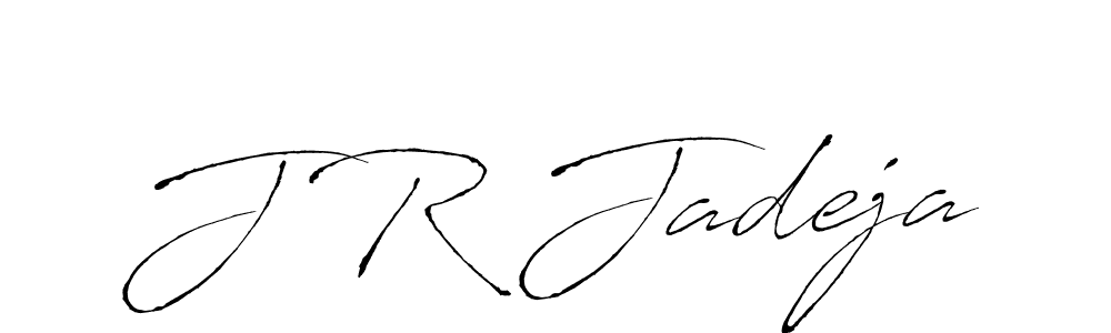 Similarly Antro_Vectra is the best handwritten signature design. Signature creator online .You can use it as an online autograph creator for name J R Jadeja. J R Jadeja signature style 6 images and pictures png