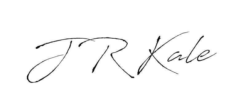 Make a beautiful signature design for name J R Kale. With this signature (Antro_Vectra) style, you can create a handwritten signature for free. J R Kale signature style 6 images and pictures png