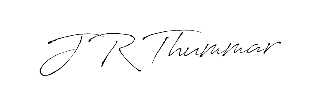 Also You can easily find your signature by using the search form. We will create J R Thummar name handwritten signature images for you free of cost using Antro_Vectra sign style. J R Thummar signature style 6 images and pictures png