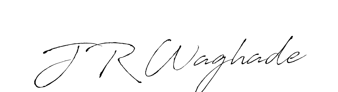 Use a signature maker to create a handwritten signature online. With this signature software, you can design (Antro_Vectra) your own signature for name J R Waghade. J R Waghade signature style 6 images and pictures png